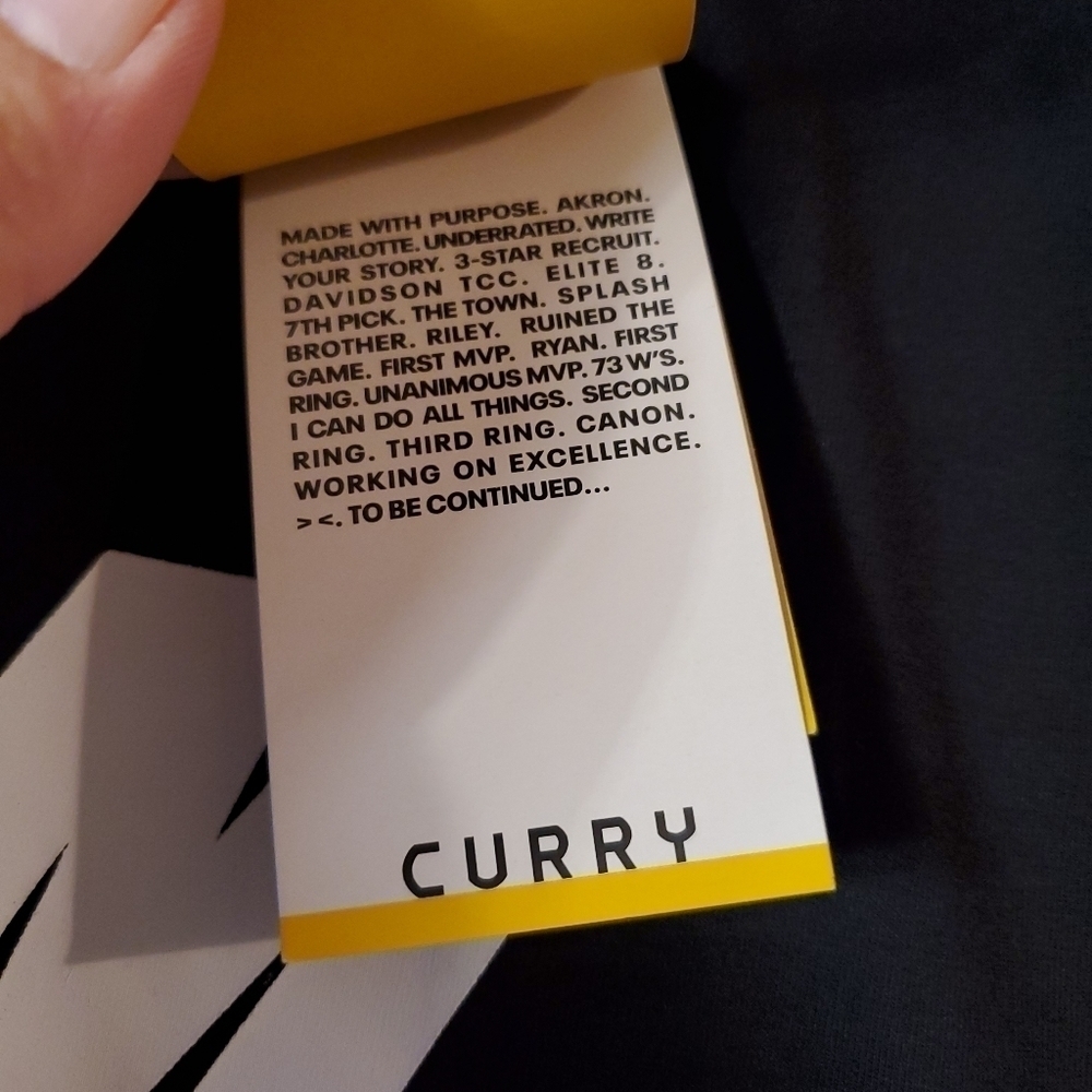 Curry x Under Armour Men's Size XL T-shirt - Picture 8 of 9